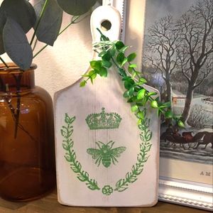 Dual Sided Wooden Rustic Cutting Board